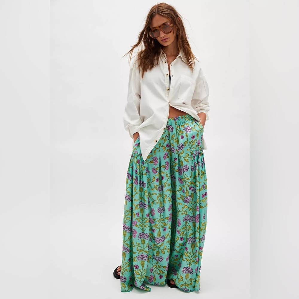 Free people So Charming Wide-Leg Pants